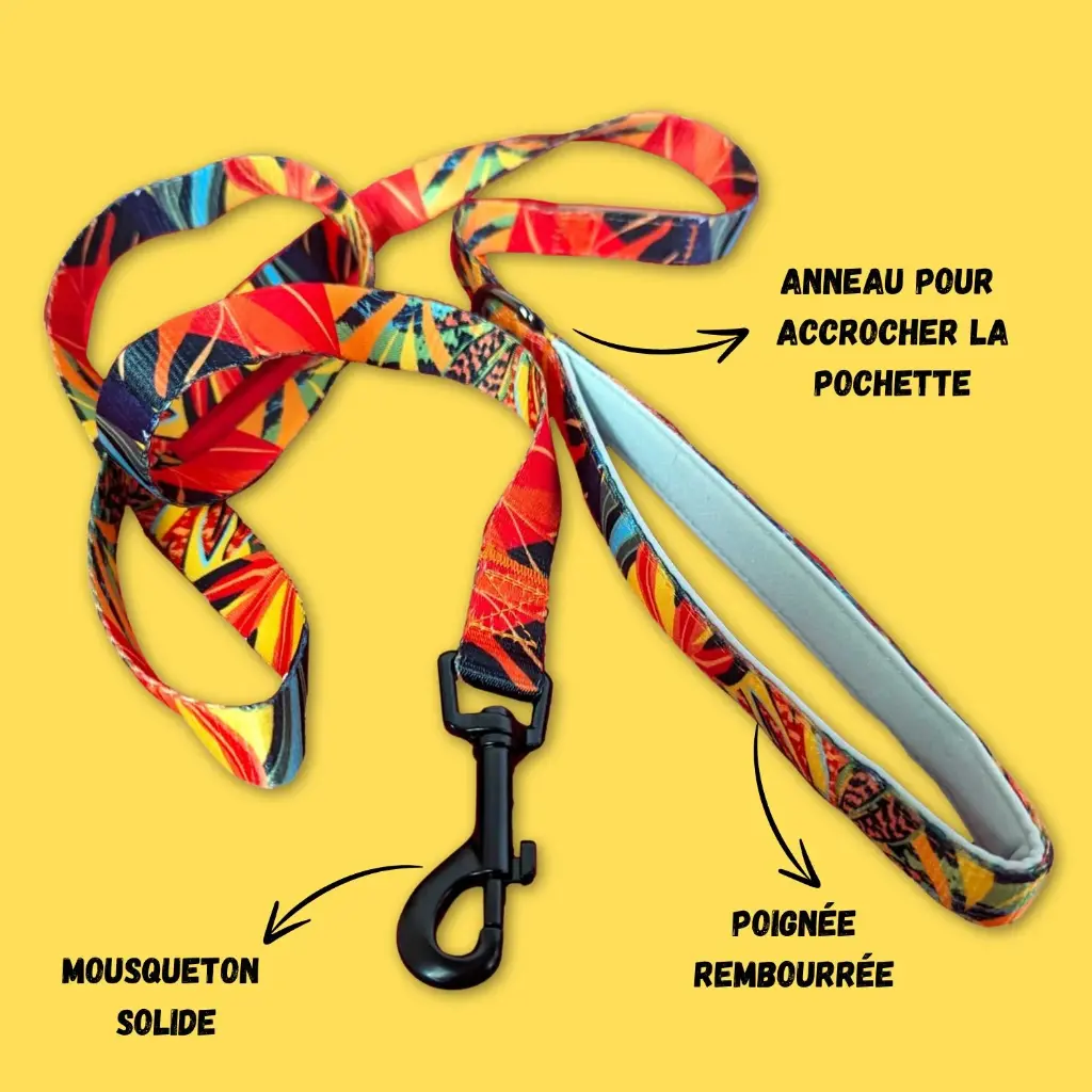 mousqueton-et-poignee-laisse-chien-originale-et-tendance-Tropical (1).webp
