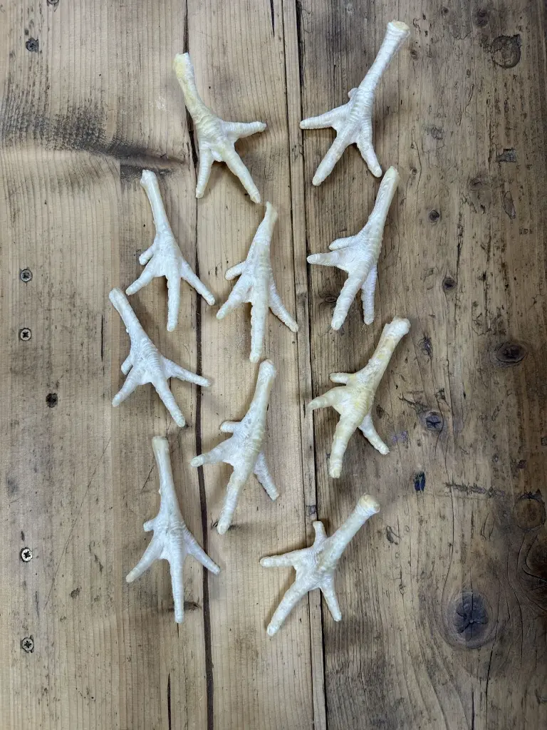 Patte de poulet soufflée lot de 10.webp