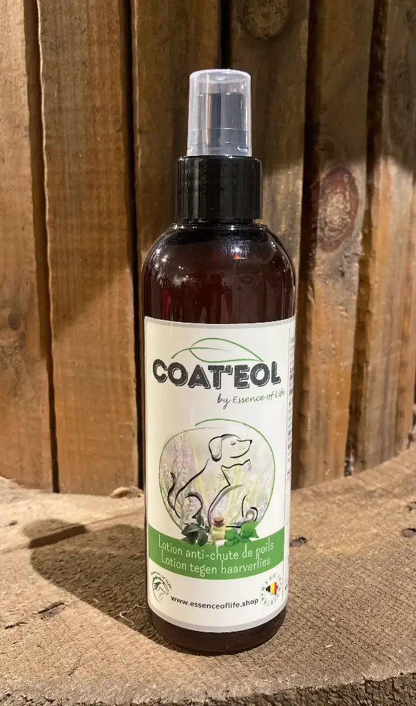 Shampoing Sec - COAT'EOL- Lotion anti-chute de poils