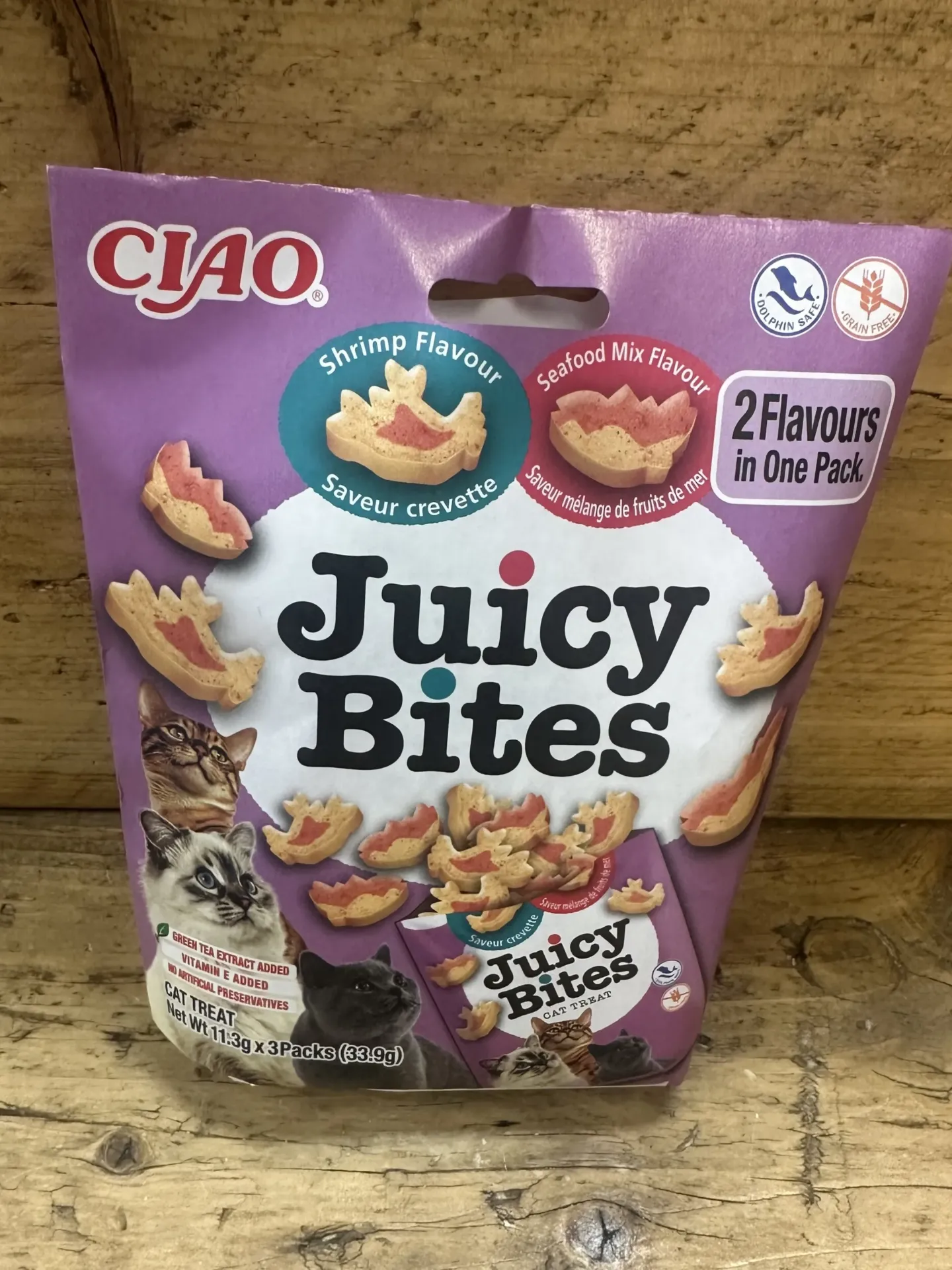 FRIANDISE CHAT - CREVETTE ET FRUITS DE MER