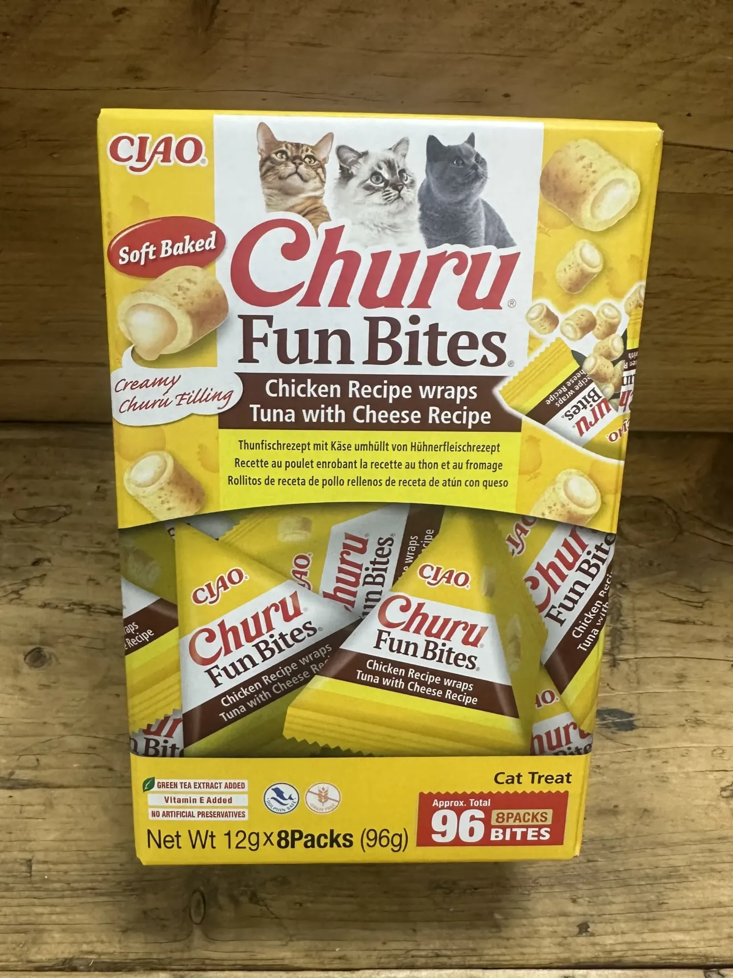 FRIANDISE CHAT - WRAP POULET, THON ET FROMAGE