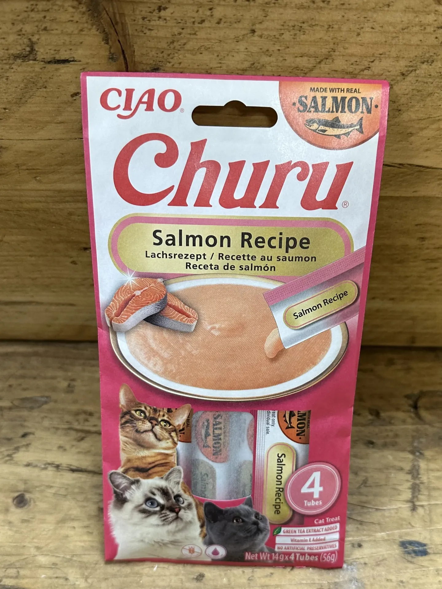 COMPLÉMENT ALIMENTAIRE CHAT - CHURU SAUMON