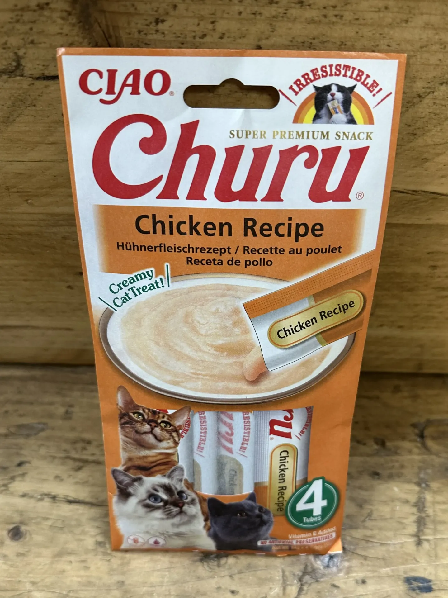 COMPLÉMENT ALIMENTAIRE CHAT - CHURU POULET