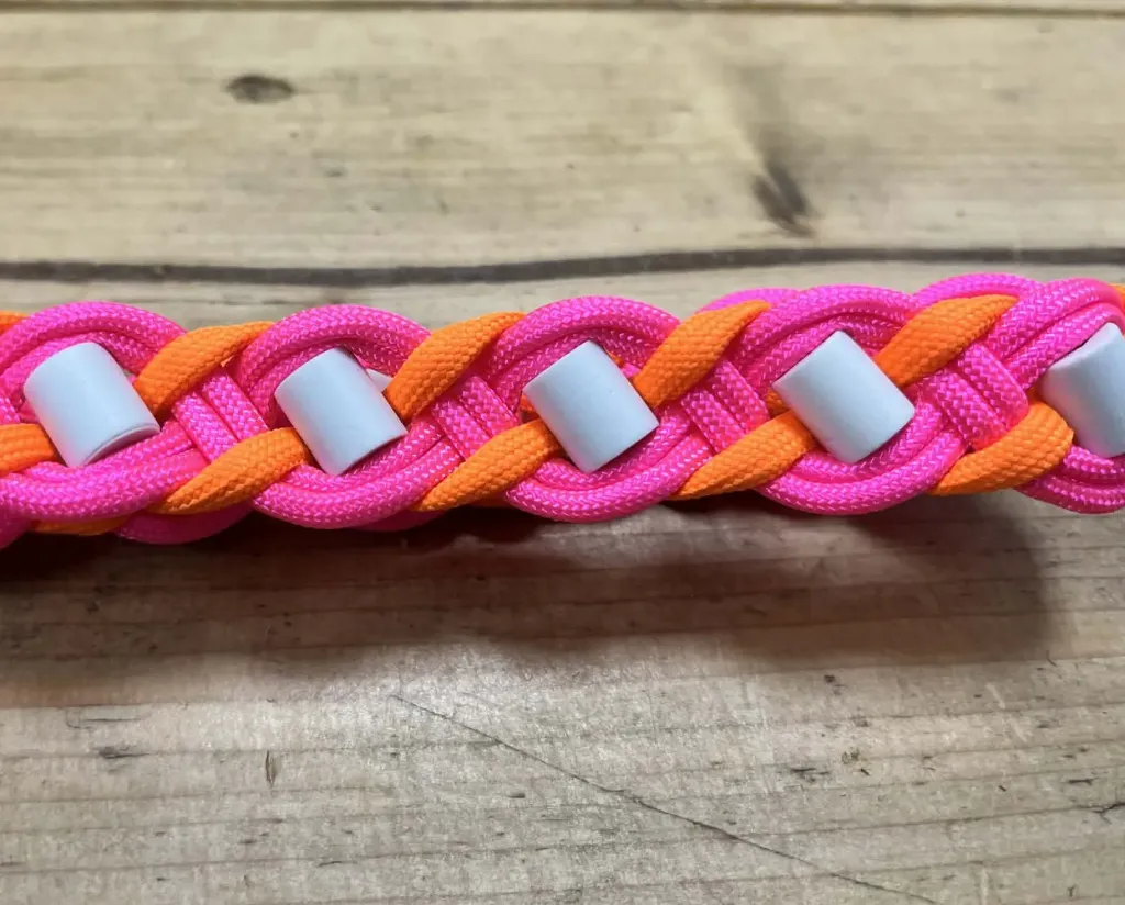 COLLIER ANTI PUCES, TIQUES ET PARASITES FLUO - ORANGE & ROSE FLUO