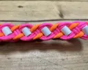 COLLIER ANTI PUCES, TIQUES ET PARASITES FLUO - ORANGE & ROSE FLUO