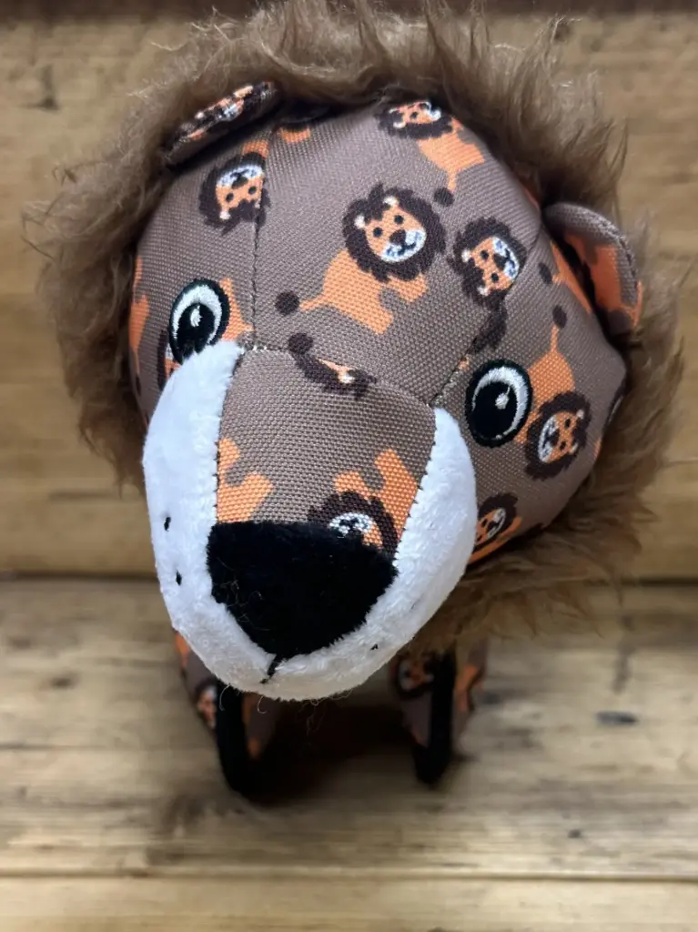 PELUCHE STRONG LION MOTIF
