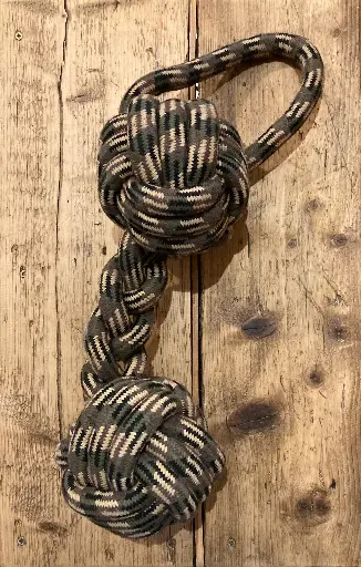 [49/4124] JOUET CORDE DOUBLE BALLE ARMY